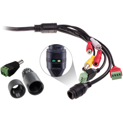 INP50IPW BULLET STARVIS 2MP IP CAMERA H265 50M IR MOTO LENS WHITE DOSS W6137IHZ79F