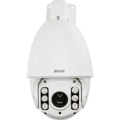 DMZ50IPW 2MP 4" DOME IP PTZ CAMERA 50-80M IR POE 10X ZOOM WHITE DOSS WD262-6105