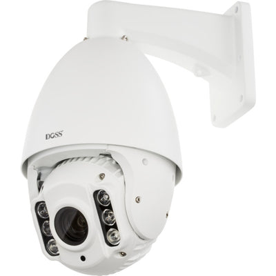 DMZ50IPW 2MP 4" DOME IP PTZ CAMERA 50-80M IR POE 10X ZOOM WHITE DOSS WD262-6105