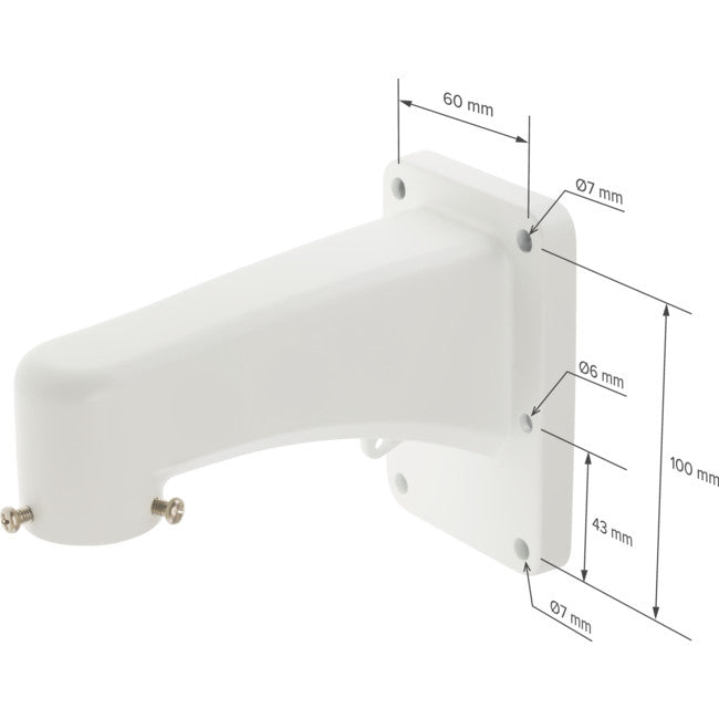 DMZ50IPW 2MP 4" DOME IP PTZ CAMERA 50-80M IR POE 10X ZOOM WHITE DOSS WD262-6105