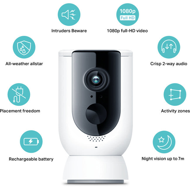 KC300S2 KASA SMART WIFI CAM SYS 2PK TP-LINK NWTL-KC300S2
