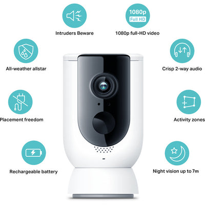 KC300S2 KASA SMART WIFI CAM SYS 2PK TP-LINK NWTL-KC300S2