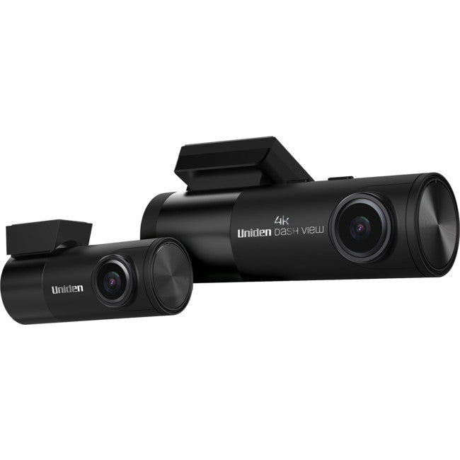 DASHVIEW50R 4K SMART DASH CAM WITH FHD REAR CAMERA 64GB MICRO SD WI-FI SONY STARVIS SENSOR UNIDEN 43170462