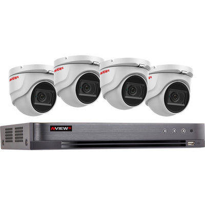 104-200 5MP 8CH DVR 4 CAMERA TVI KIT NVIEW NESS 104-200