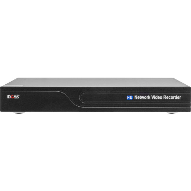 NVR8IQECO 8CH NVR WITH 4 POE IQ ANALYSIS 2x HDD DOSS R27-128M-4P