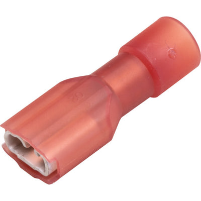 FIQC1.25-4.8-50 INSULATED TERMINAL - RED 50PK WIRE RANGE 0.5 - 1MM SQUARED FIQC1.25-4.8/.5-50