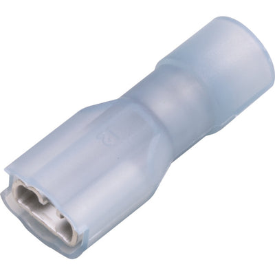 FIQC2-4.8-50 INSULATED TERMINAL - BLUE 50PK WIRE RANGE 1 - 2.5MM SQUARED FIQC2-4.8/.5