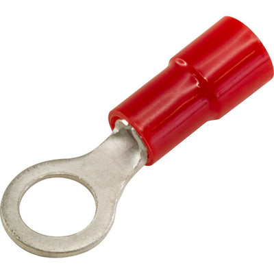 RT1.25-5-100 RING TERMINALS RED 5MM STUD 100PK WIRE RANGE .5-1MM SQUARE RT1.25-5