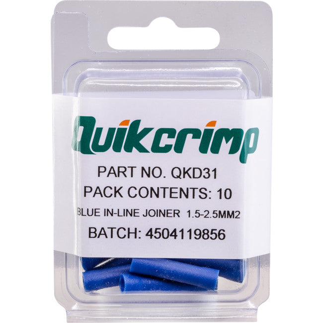QKD31 ILS2 / 10PK SPLICE TERMINAL QUIKCRIMP QUIKCRIMP QKD31