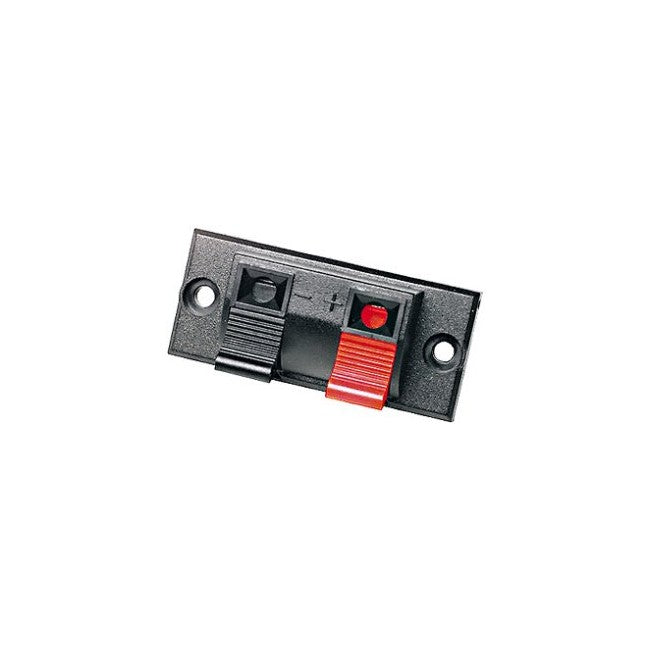 TP3905 2 POST SPEAKER TERMINAL STRIP PUSH RED & BLACK P2010A