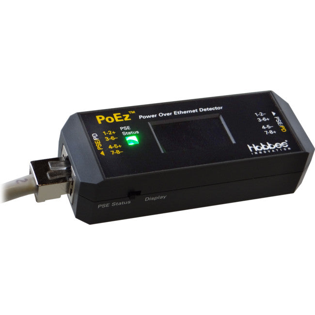 POEZ 256318K POE DETECTOR TESTER KIT VOLTAGE CURRENT MONITOR HOBBES