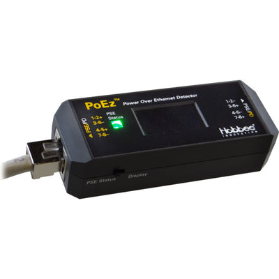 POEZ 256318K POE DETECTOR TESTER KIT VOLTAGE CURRENT MONITOR HOBBES