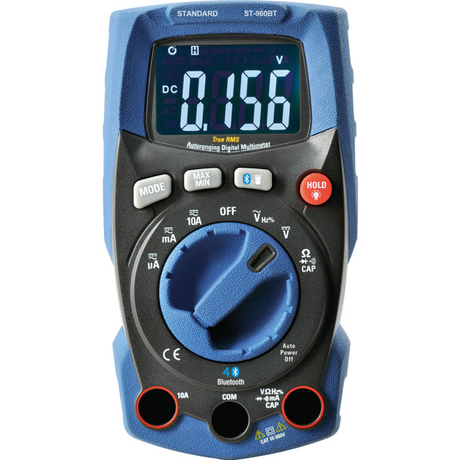 ST960BT AUTORANGING TRUERMS MULTIMETER BLUETOOTH V4 STANDARD ST-960BT