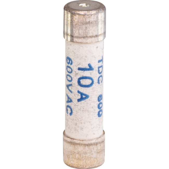 TDC10 10A 600V MULTIMETER FUSE 6.3MM X 25.4MM CERAMIC TDC600/10A