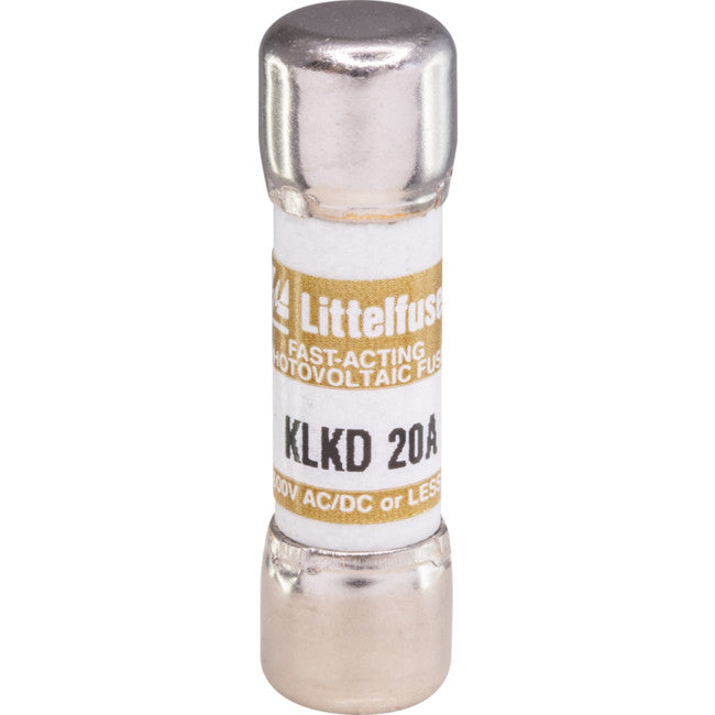KLK20 20A 600V MULTIMETER FUSE 10.3MM X 38MM KLKD20