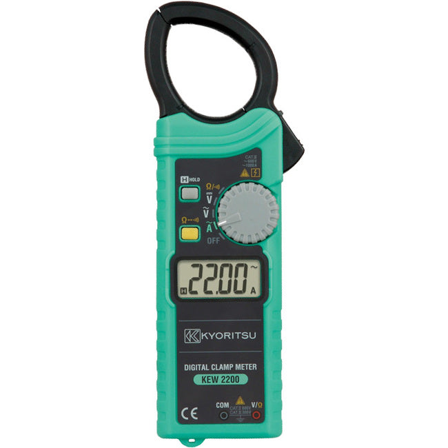 2200 - ULTRA SLIM CLAMP MULTIMETER - 1000AMP AC KYORITSU - KYORITSU