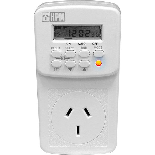 D817/2DP 7 DAY DIGITAL TIMER - HPM ELECTRICAL TIMER HPM D817/2DP