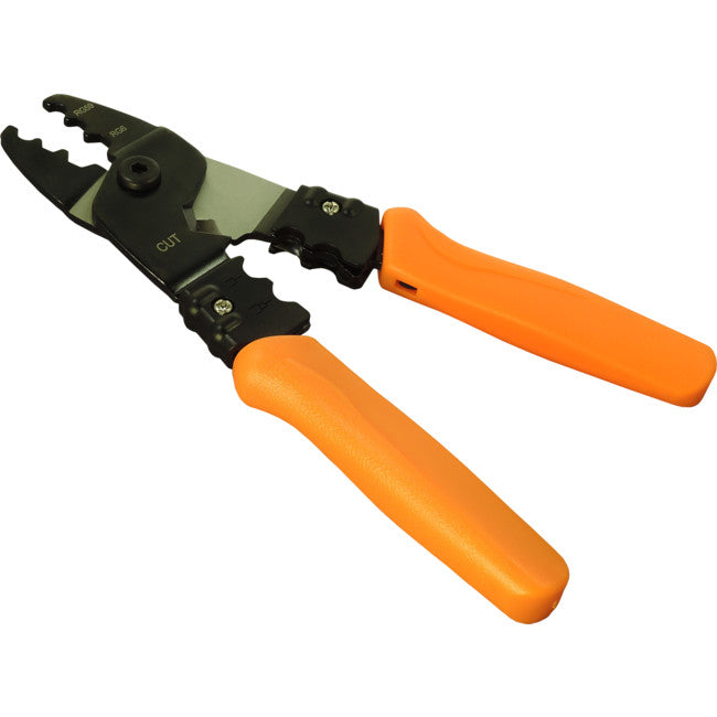HT233 - MULTI-PURPOSE 3 IN 1 TOOL - STRIPPER CUTTER CRIMPER 3IN1 - HANLONG
