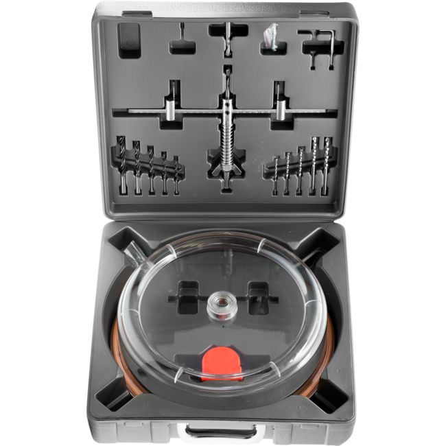 AHC40300 - ADJUSTABLE HOLE SAW CUTTER KIT - 40-300MM W/ A PROTECTION COWL