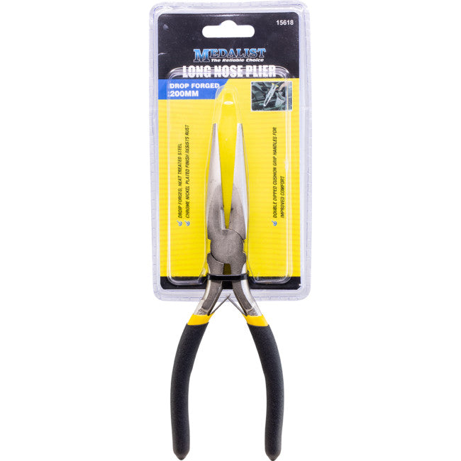 LNP8 - 200MM LONG NOSE PLIERS - MEDALIST - MEDALIST
