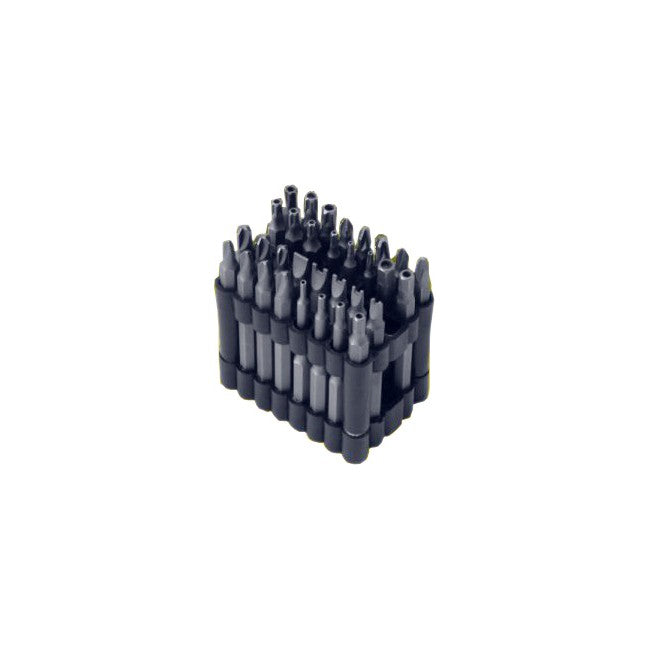 LSB32 - 32PC SCREWDRIVER LONG BIT SET 02537 - 32 PIECE 75MM LONG - MEDALIST