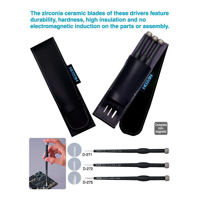 D17 CERAMIC ALIGNMENT TOOL SET HOZAN D-17