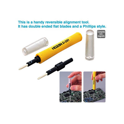 D281 - PHILLIPS CERAMIC ALIGNMENT - TOOL (REVERSIBLE) - HOZAN