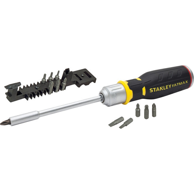 FMHTO-62690 - FATMAX RATCHET SCREWDRIVER - AND 12 PIECE BIT SET - STANLEY - STANLEY