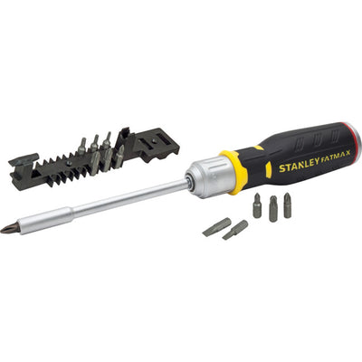 FMHTO-62690 - FATMAX RATCHET SCREWDRIVER - AND 12 PIECE BIT SET - STANLEY - STANLEY