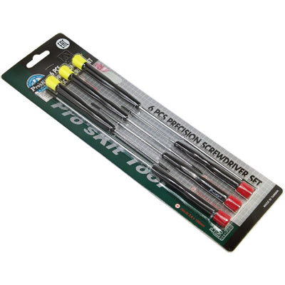 PK08509 6 PIECE PRECISION SCREWDRIVER SET PROS KIT (8PK-509) 6PC PROSKIT 08-509