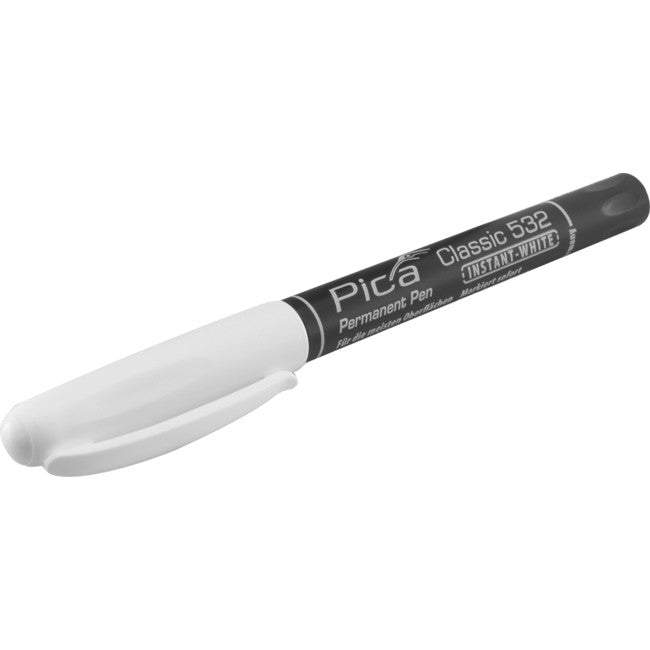 CLASSIC532 - PICA DRY 1-2MM INSTANT WHITE - PERMANENT MARKER - PICA