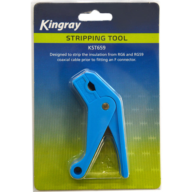 KST659 RG59/RG6 STRIPPING TOOL KINGRAY PUSH-ON PR0998 KPL6P KINGRAY KST659