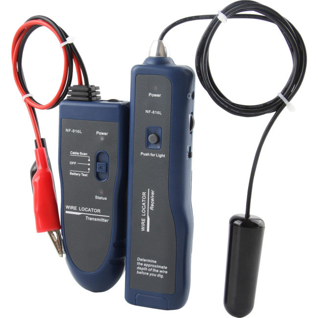 NF816L - UNDERGROUND WIRE LOCATOR - W/RECHARGEABLE BATTERY EARPHONE - DOSS