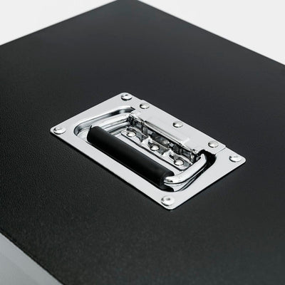 BITSABOX BLACK GALVANISED POWDER COATED HEAVY DUTY TOOL BOX BUILT BOARDS BITSABOX