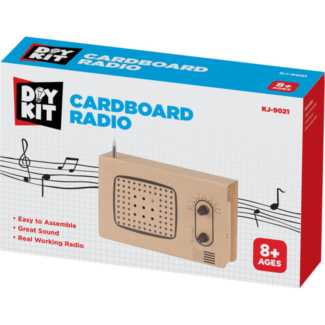 KJ9021 CARDBOARD RADIO CONSTRUCTION KIT 53805422