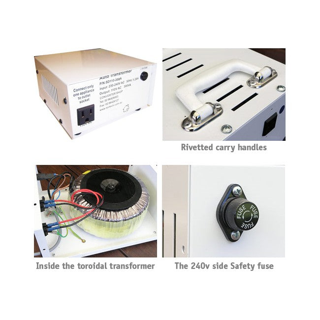SD110-A300W 300W USA AUTO STEPDOWN *NOT DIELECTRICALLY ISOLATED* TORTECH SD110-300A