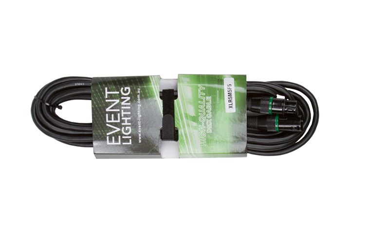Event Lighting XLR5M5F5 - 5-pin DMX Cable (5m)