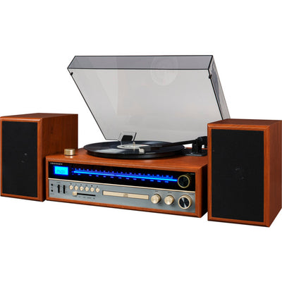 CR6038A-WA 1975T ENTERTAINMENT SYSTEM WALNUT AM/FM/CD & BLUETOOTH CROSLEY CR6038A-WA