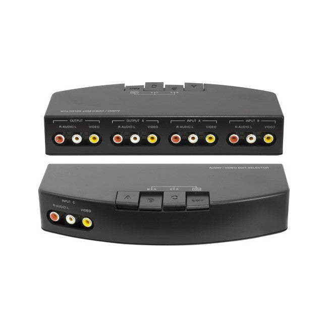 AV313 3-WAY COMPOSITE AV SELECTOR 3 IN 2 OUT AV SWITCHER (AV31S) PRO2 A1042