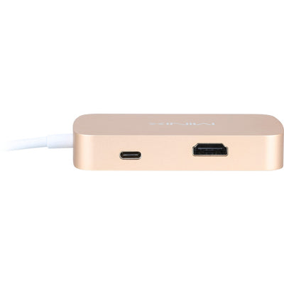 NEOCGO USB-C MULTI PORT - HDMI OUT UPTO 4K GOLD MINIX MINIX MNEOCH GOLD
