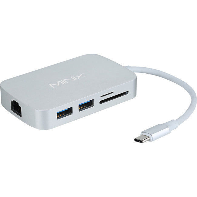 NEOCS SILVER USB-C MULTI PORT - HDMI UPTO 4K - MINIX MINIX MNEOCH SILVER