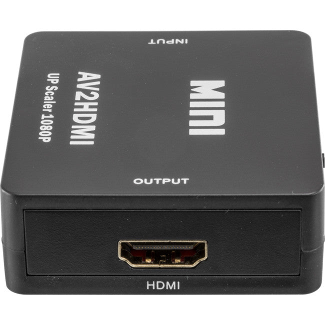 AV2HDMI COMPOSITE TO HDMI CONVERTER MINI PASSIVE 1080P UPSCALER PRO2 AV2HDMI