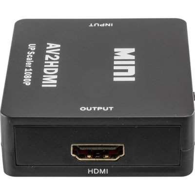 AV2HDMI COMPOSITE TO HDMI CONVERTER MINI PASSIVE 1080P UPSCALER PRO2 AV2HDMI