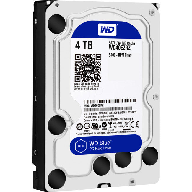 WD40EZRZ 3.5" 4TB HARD DRIVE SATA6 64MB WD CAVIAR BLUE WESTERN DIGITAL WD40EZRZ