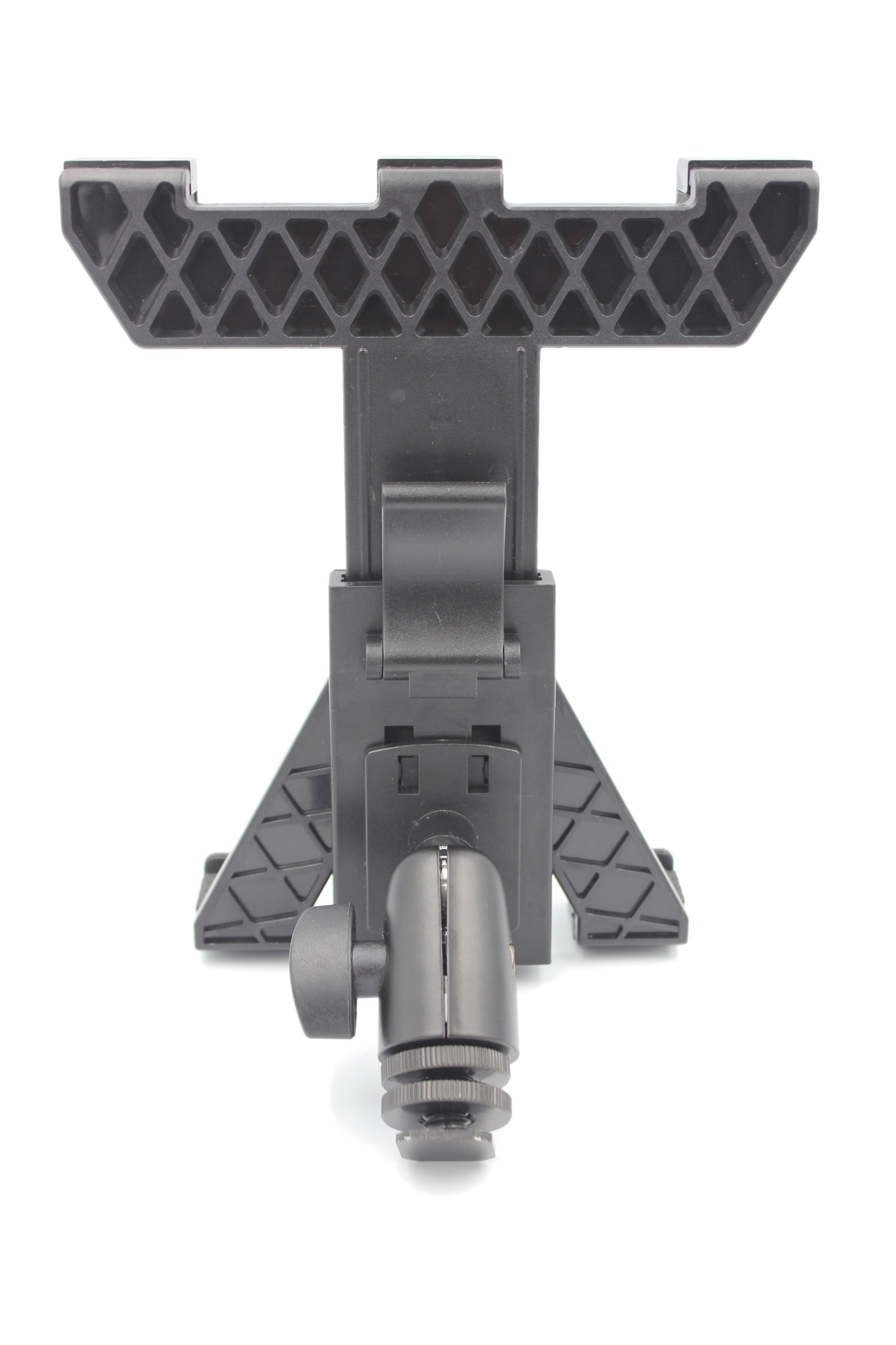 2 in1 Tablet Phone Monitor to DSLR Camera Hot Shoe Mount Clamp Holder 360° Apple or Android