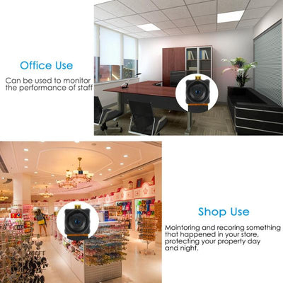 WiFi Camera Mini Spy DIY module HD with 32 GB Card rechargeable battery & antenna