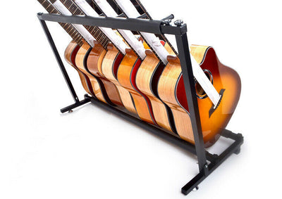 7 Guitar Stand Display Rack Holder for Electric Acoustic Bass Guitars