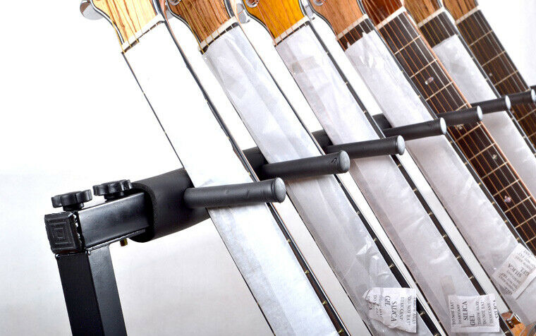 7 Guitar Stand Display Rack Holder for Electric Acoustic Bass Guitars