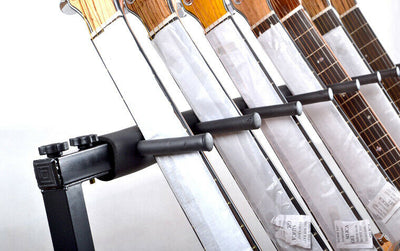 7 Guitar Stand Display Rack Holder for Electric Acoustic Bass Guitars