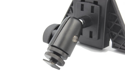 2 in1 Tablet Phone Monitor to DSLR Camera Hot Shoe Mount Clamp Holder 360° Apple or Android